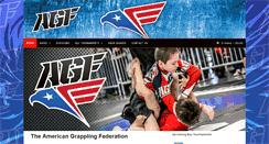 Desktop Screenshot of americangrapplingfederation.com